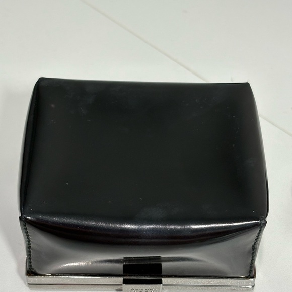 Authentic GUCCI Black patent Leather Accessory jewelry Box cards and certificate - Picture 6 of 12